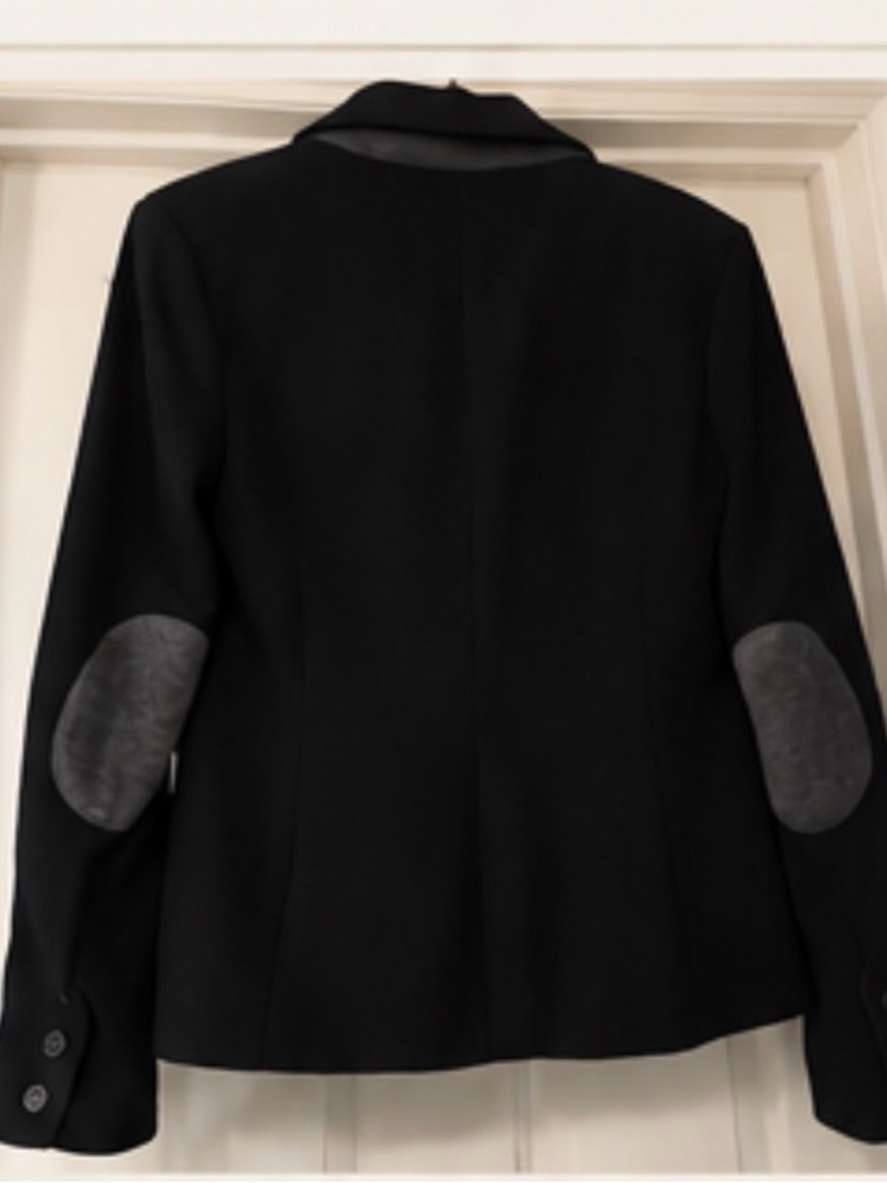 41 Hawthorn - Classic Black Blazer with contrast trim - equestrian style - Picture 4 of 6